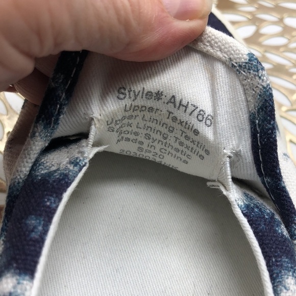 Men’s or Woman’s MADEWELL Tied Dyed Acid Wash Slip On boat Shoes WS 7 MS 5.5 - Picture 9 of 10